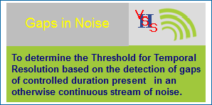 Gaps in Noise