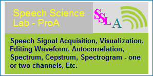 Speech Science Lab - ProA